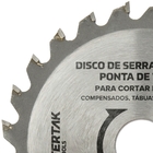 Disco De Serra Circular Ponta De Vídea 30 Dentes 20x180mm | 0